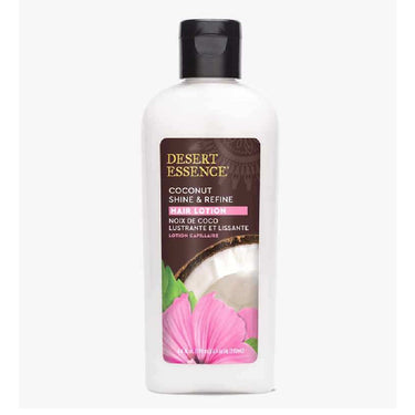 Coconut Shine & Refine Hair Lotion - Dessert Essence